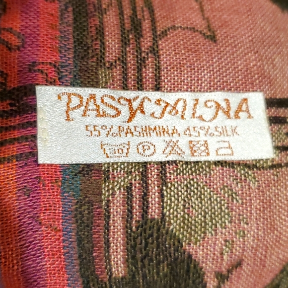 Beautiful Multi colored punk Butterfly Pashmina Scarf. - Picture 2 of 6